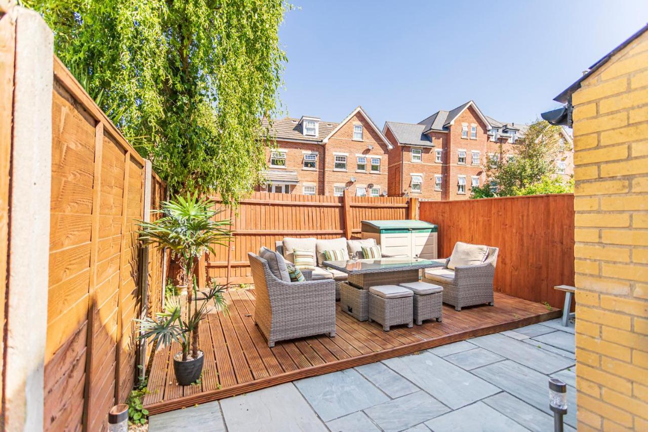 Modern 3 Bed, Heart Of Ashley Cross, 5 Mins To Sandbanks Poole Zewnętrze zdjęcie
