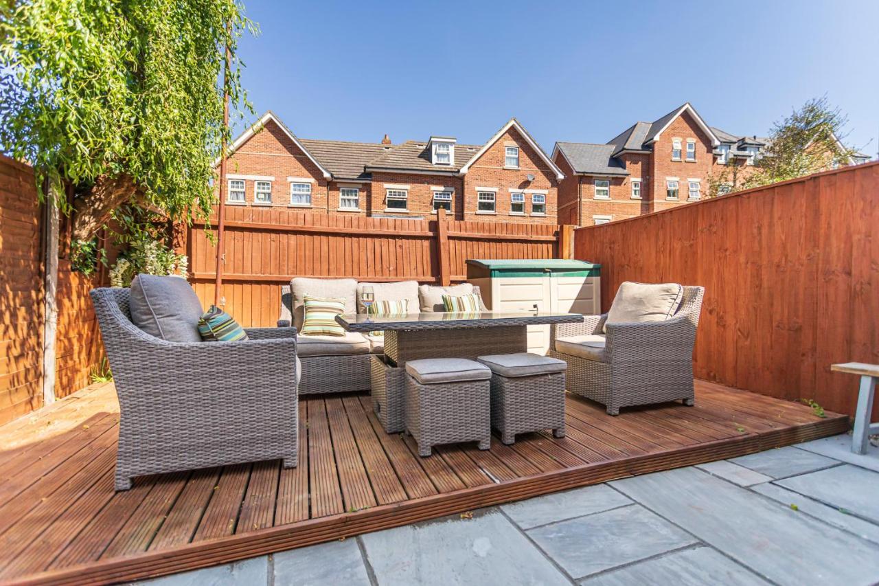 Modern 3 Bed, Heart Of Ashley Cross, 5 Mins To Sandbanks Poole Zewnętrze zdjęcie
